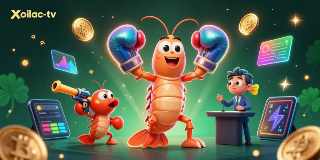 Experience the exciting action on xoilac-tv with 3D characters showcasing vibrant gambling elements.