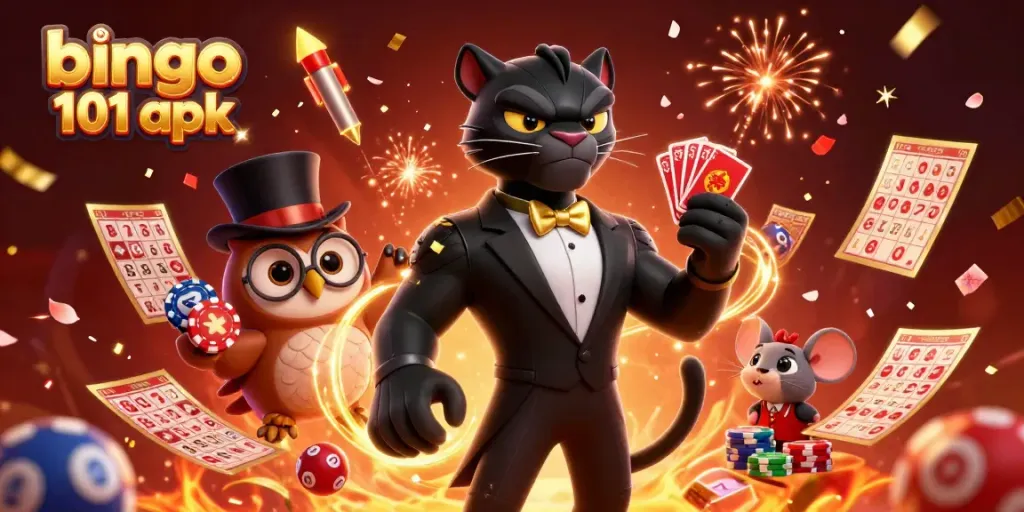 Experience the thrill of winning with the bingo 101 apk; enjoy vibrant cards and rewards.