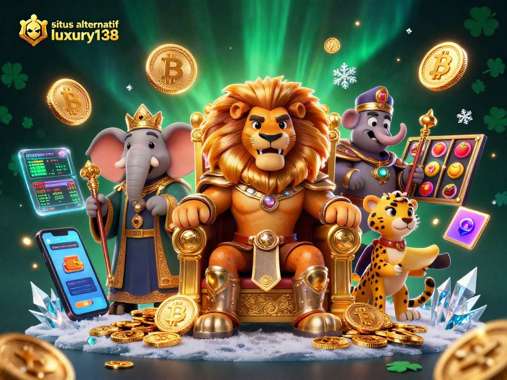 Situs alternatif luxury138: Menangkan jackpot dengan slot bertema raja dan elemen kasino menarik.