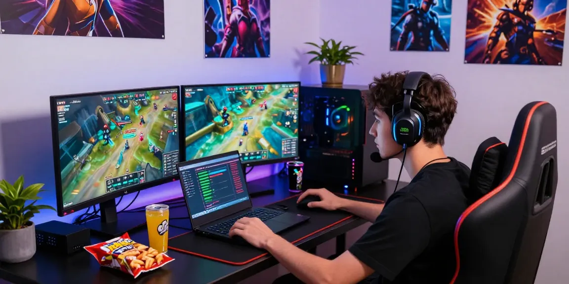 Gamer menggunakan banteng88 dalam pengalaman bermain di setup modern.