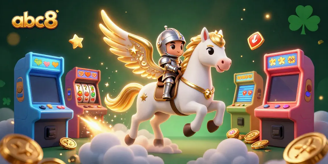 Experience the excitement of abc8 with dazzling casino themes featuring cartoon characters and slot elements.