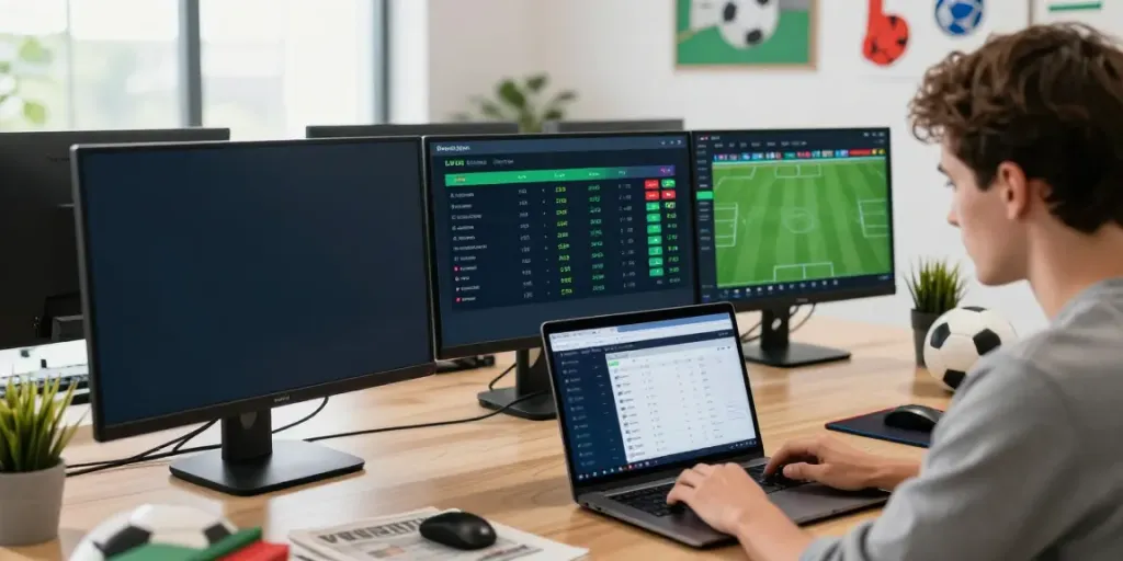 WWBOLA online platform showcasing high odds and live betting excitement in a vibrant sports-themed setting.