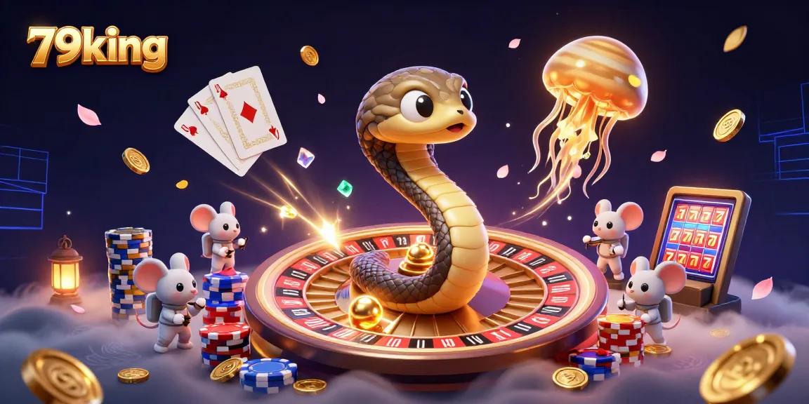 Engage with the immersive cosmic roulette at 79king while betting on celestial ring segments surrounded by vibrant casino elements.
