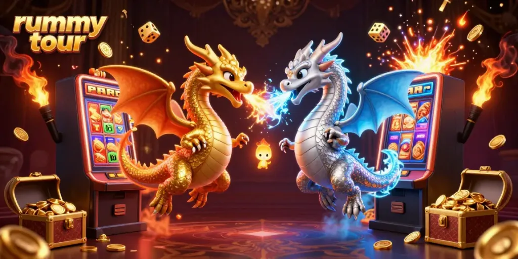 Rummy tour menawarkan pengalaman bermain dengan slot dan simbol menang yang cerah.