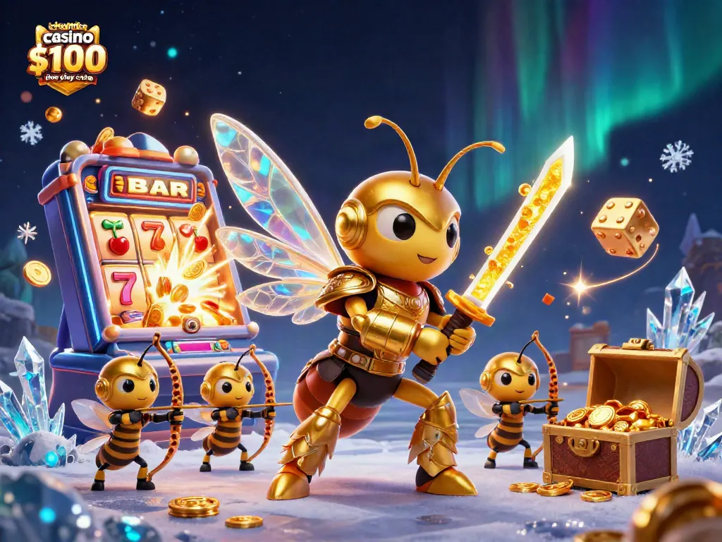 Play with Chumba Casino $100 free play code amid vibrant casino-themed chaos.