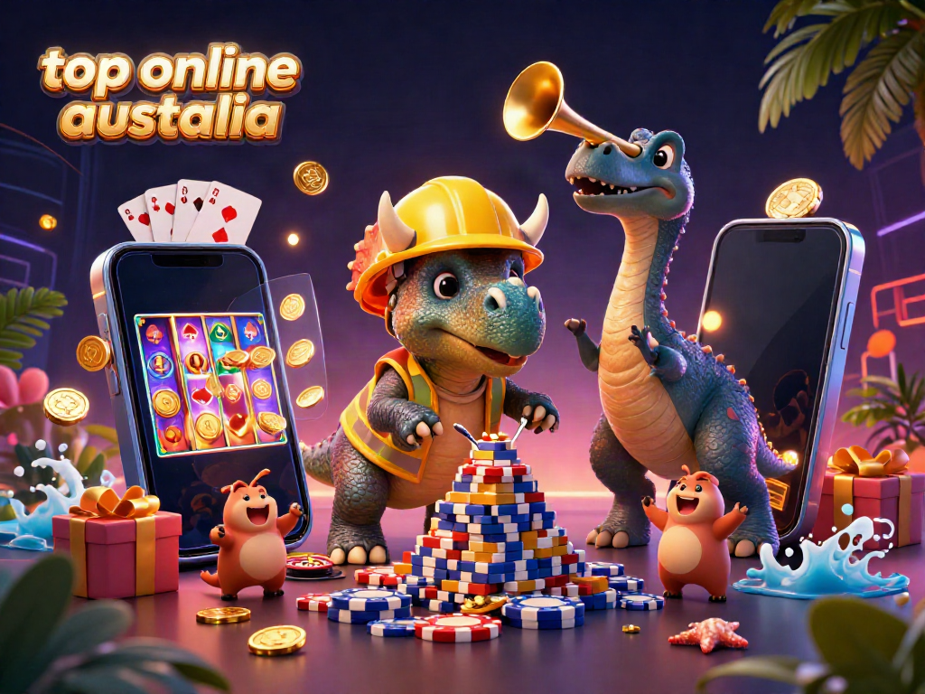 Experience the excitement of the top online casino Australia with vibrant characters and thrilling games!