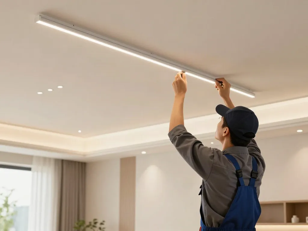 Spoturi și proiectoare LED pe sina magnetică, oferite de un furnizor de servicii local de încredere.