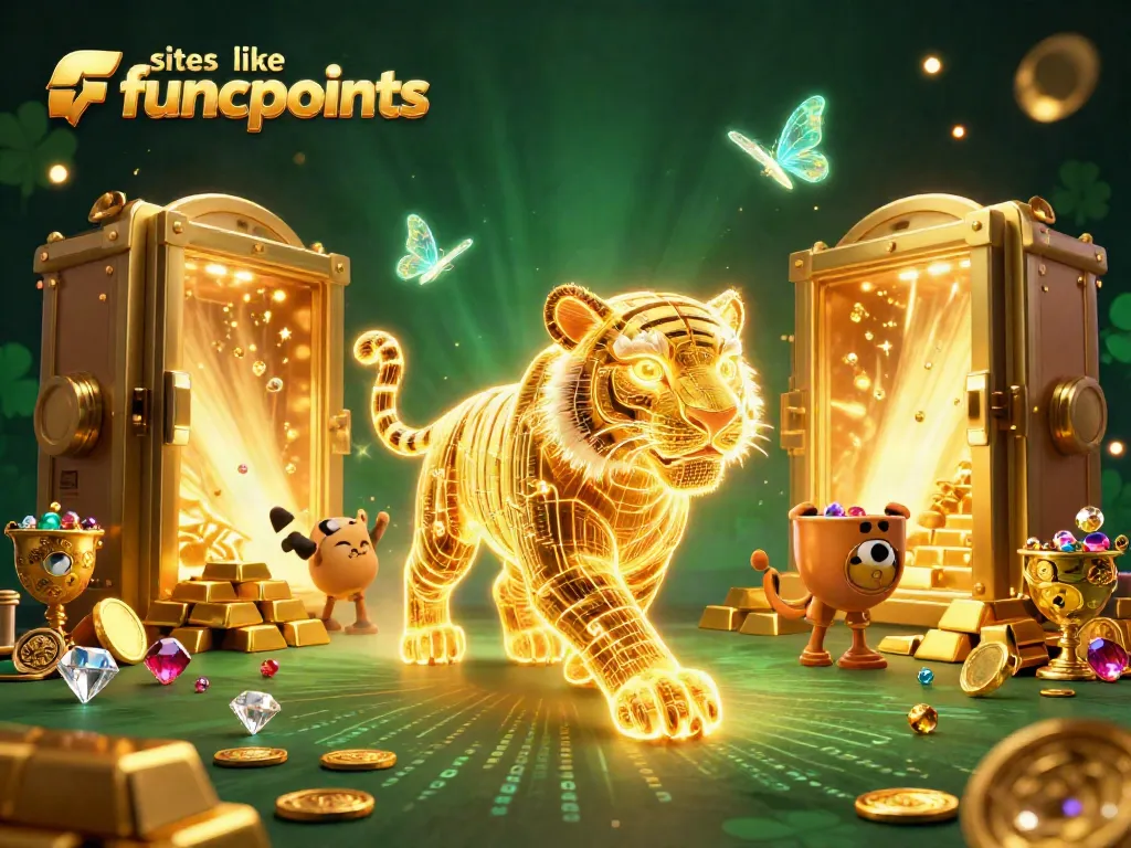 Play exciting games like Funzpoints for cash prizes in a vibrant digital casino landscape.