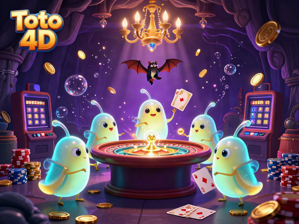Perjalanan Toto 4D yang memukau di kasino gua dengan karakter menarik dan elemen permainan.