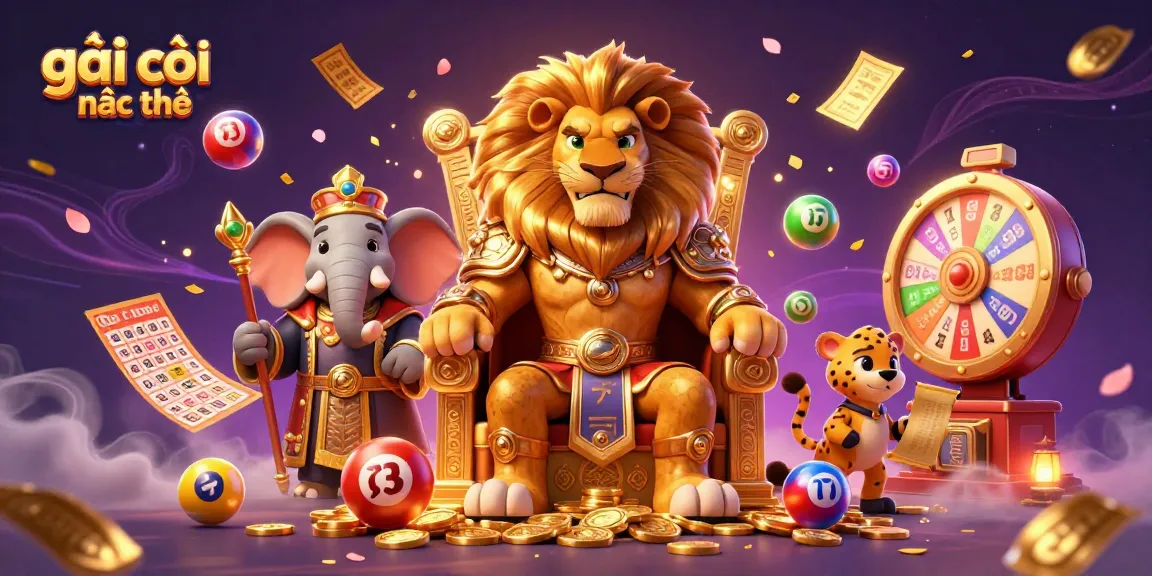 Engage with gái gọi cần thơ in an exhilarating lottery scene full of vibrant game elements and energetic characters.